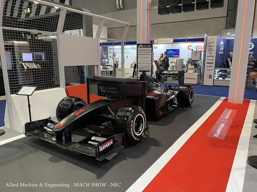 Stealth Racer Racing Simulator F1 themed style car book for your event today slider image WebP 101